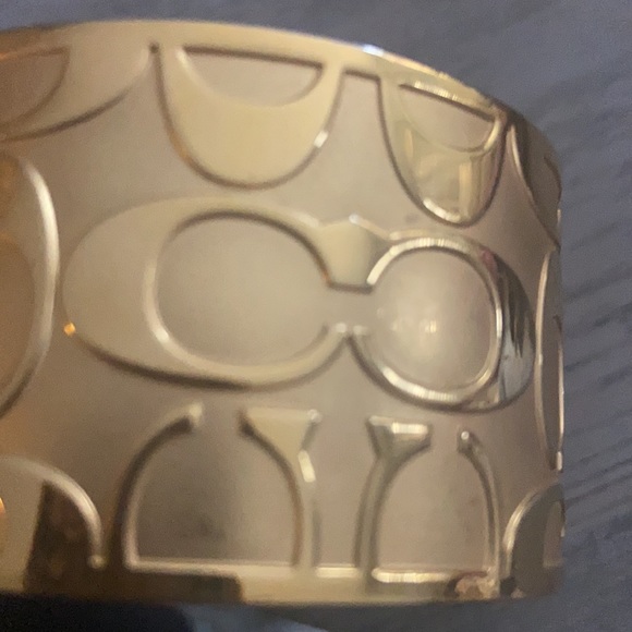 Coach logo 1.5” wide bangle. - Picture 6 of 9
